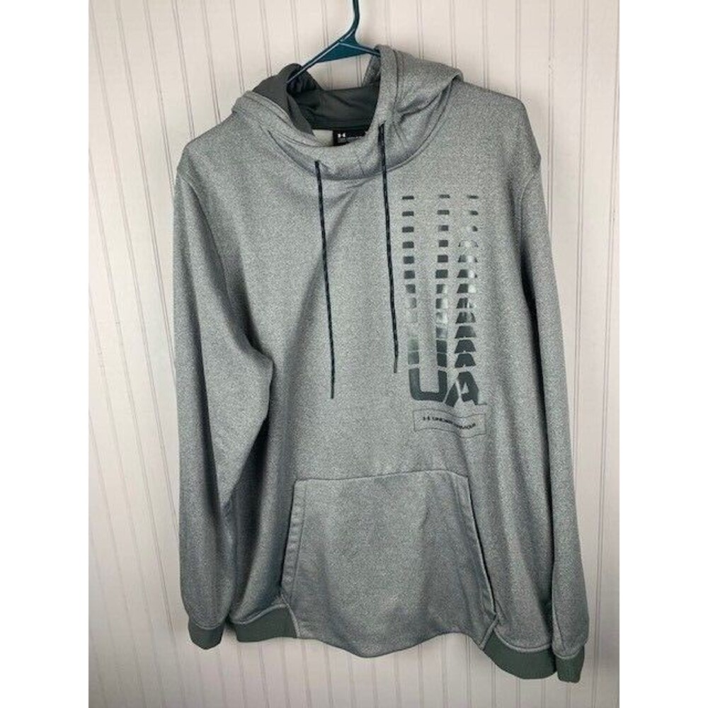 Under Armour Size XL Mens Hoodie Coldgear Gray